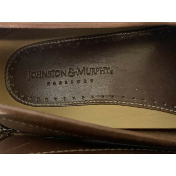 Johnston & Murphy Passport Tasselled Slip On Loafers Shoes Men's 9‎ M - Picture 7 of 10